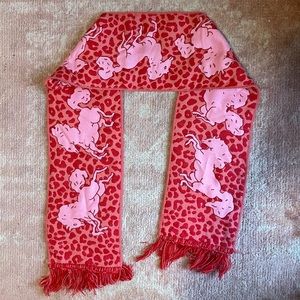 Pink and Red Pony Horse Scarf